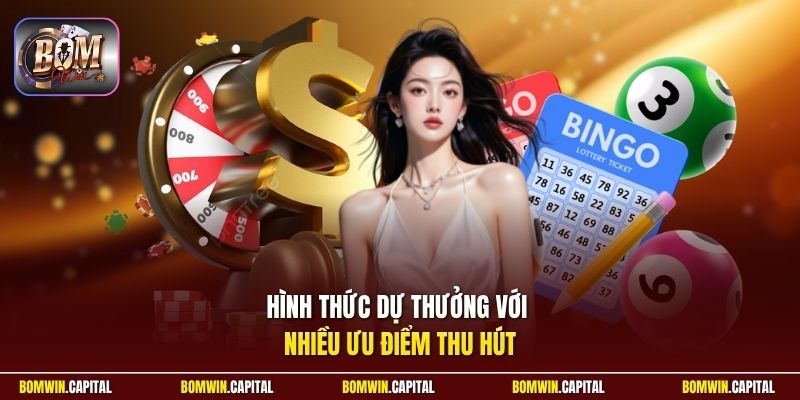 Hình thức dự thưởng với nhiều ưu điểm thu hút
